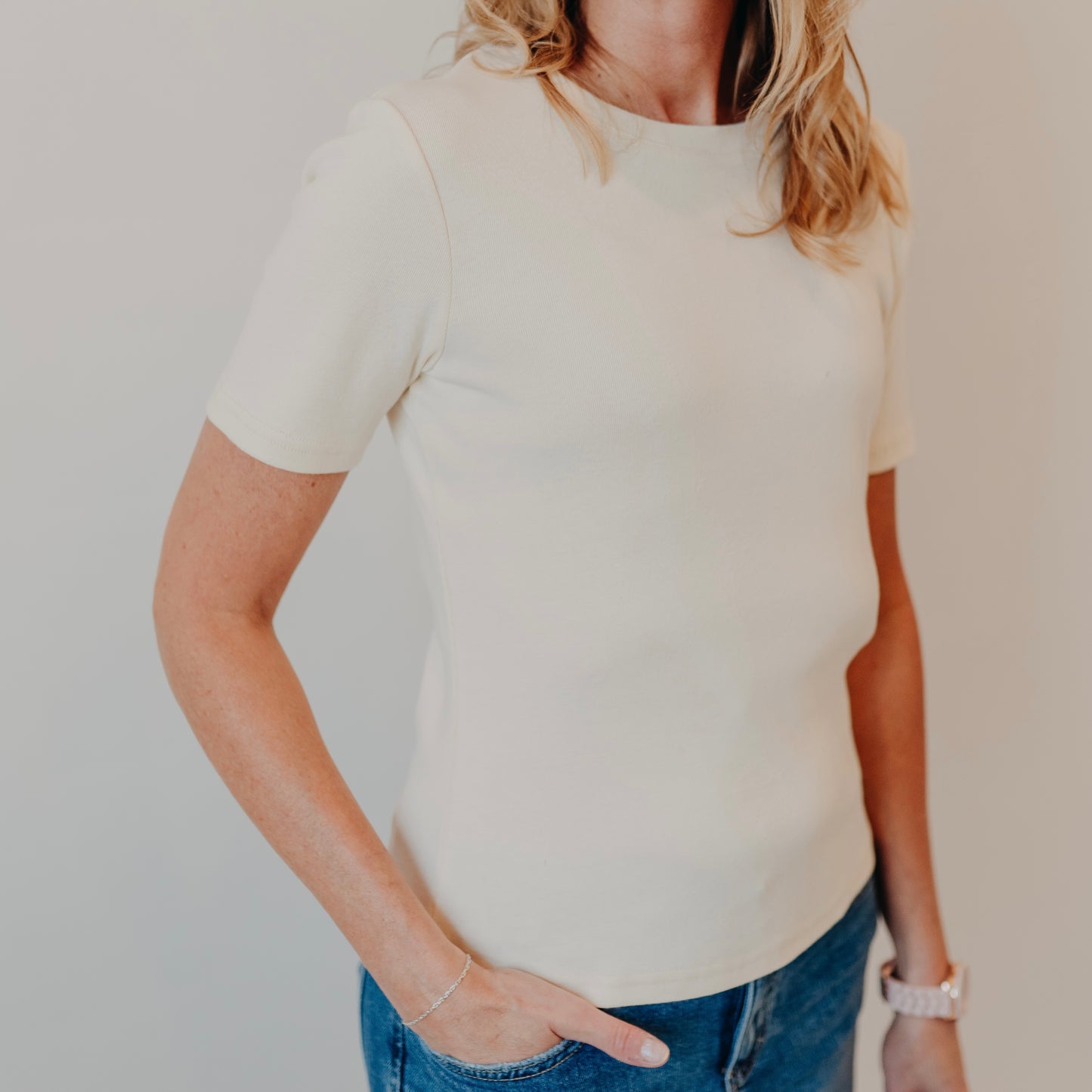 Thread & Supply | Sammie Tee | Off White