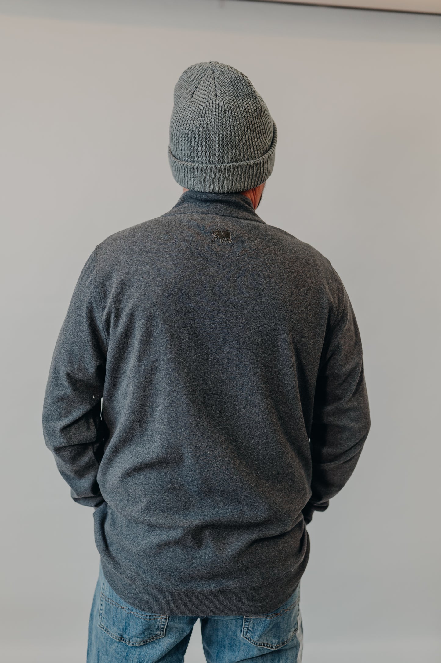 The Normal Brand | Puremeso Weekend Qtr Zip | Charcoal