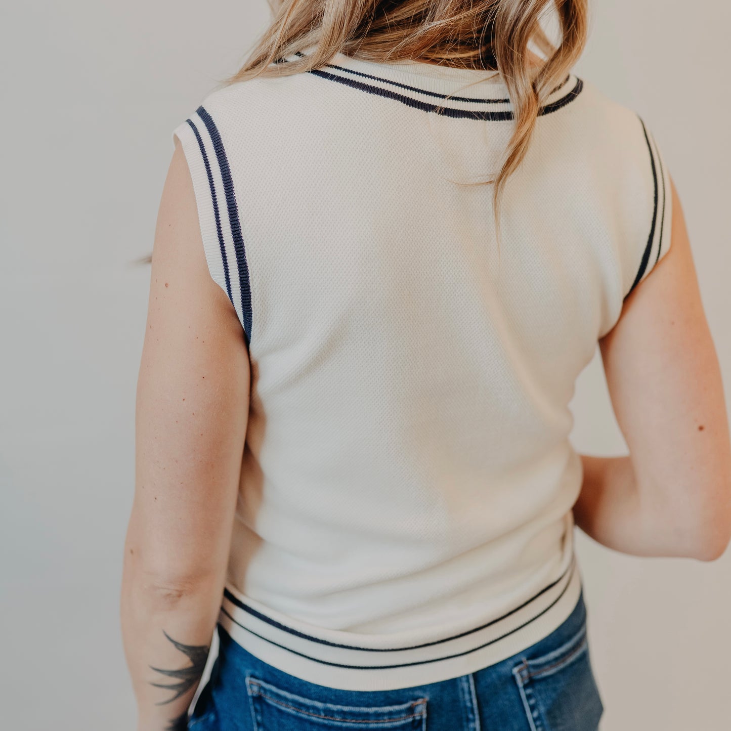 Thread & Supply | Jessie Vest | White