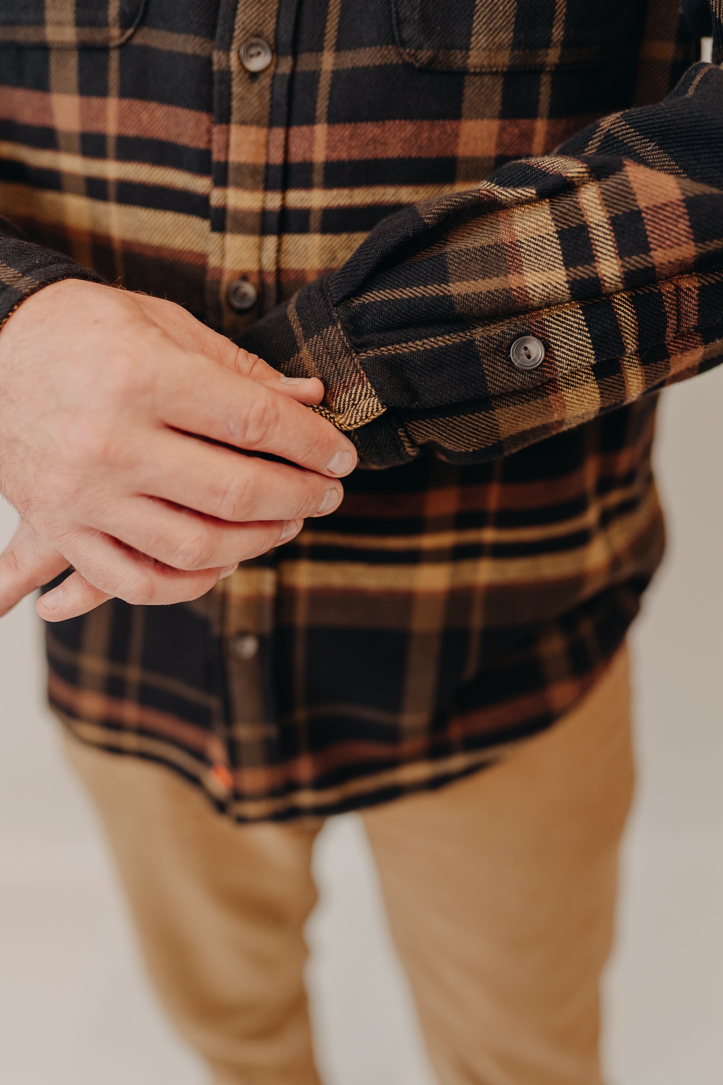 The Normal Brand | Mountain Overshirt | Black Plaid