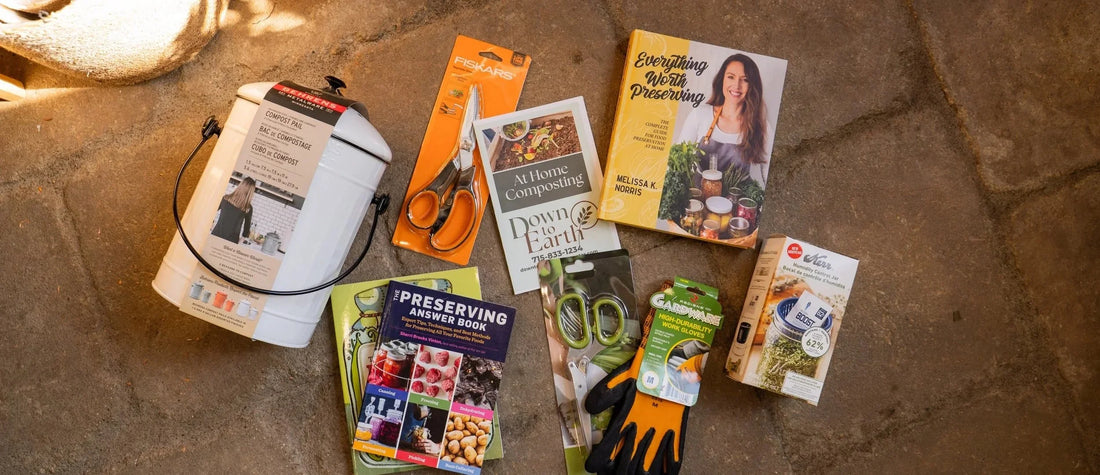 Preserving Herbs & Vegetables at the End of the Season