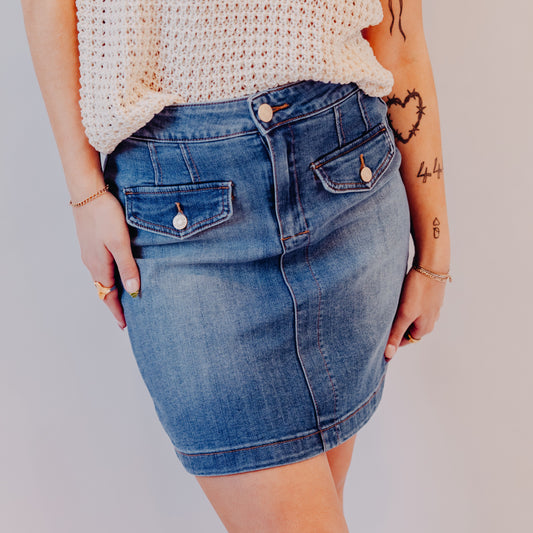 KUT | Rosetta Skirt | Clever