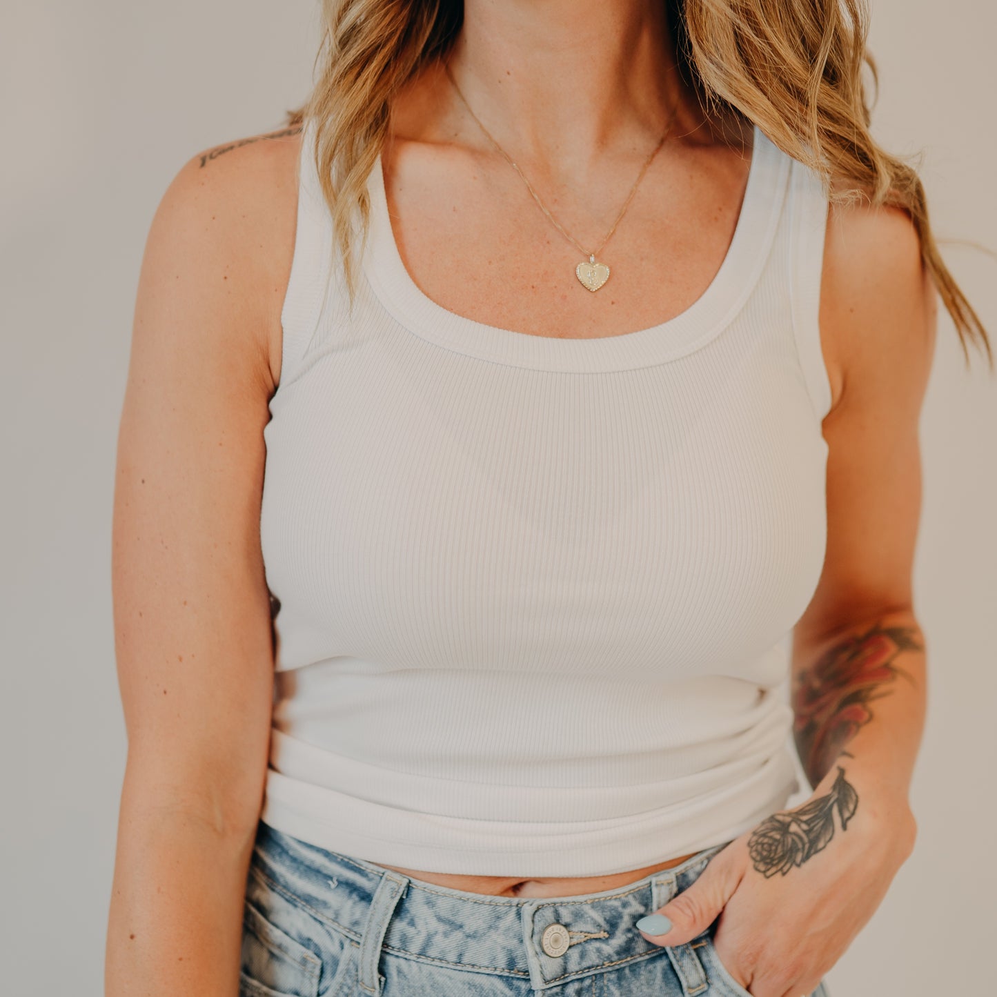 Thread & Supply | Clarkson Tank | White