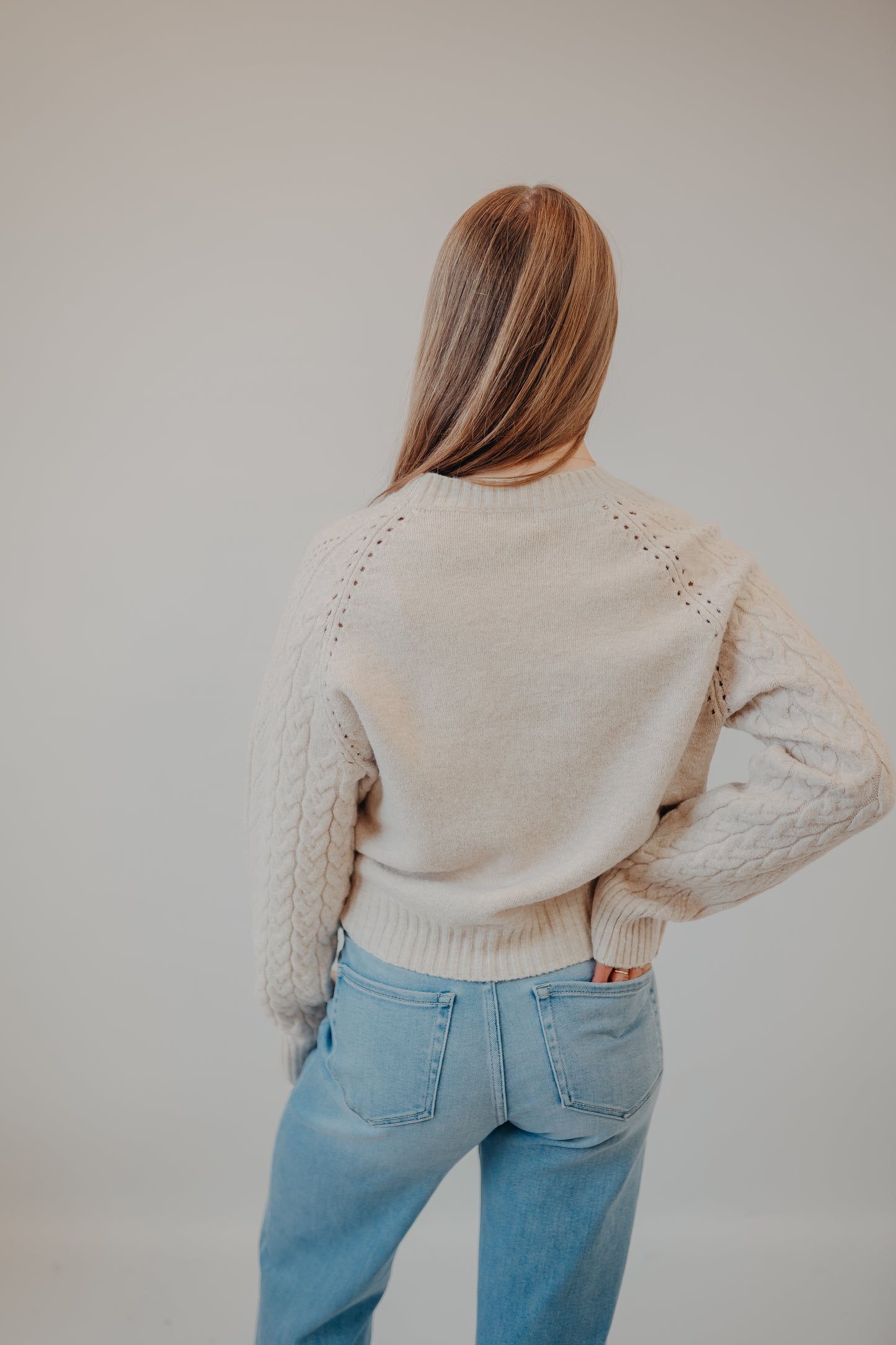 Thread & Supply | Zoey Sweater | Heather Frappe