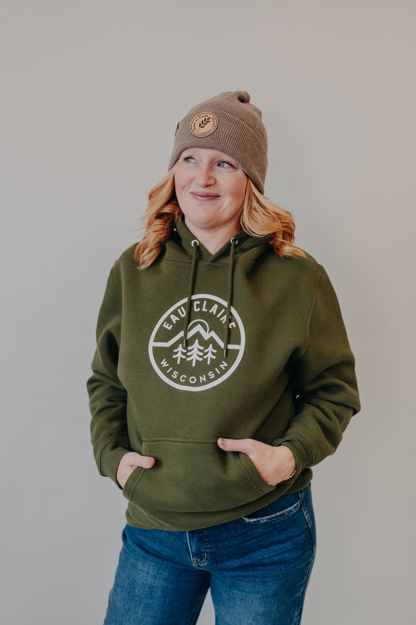 Eau Claire Hoodie | Army Green