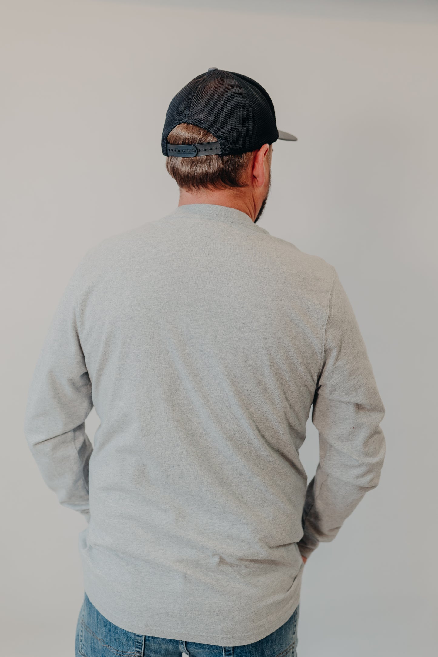 The Normal Brand | Lennox Jersey LS Tee | Heather Grey