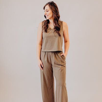 Wishlist | Washed Pants | Olive