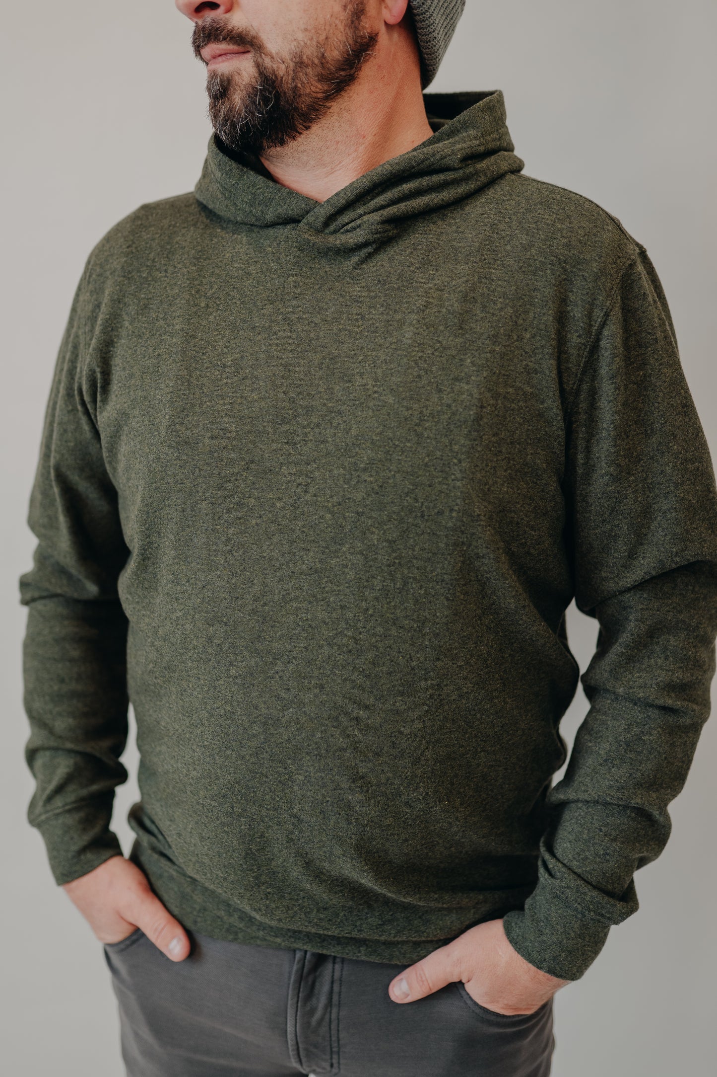 The Normal Brand | Puremeso Essential Hoodie | Olive