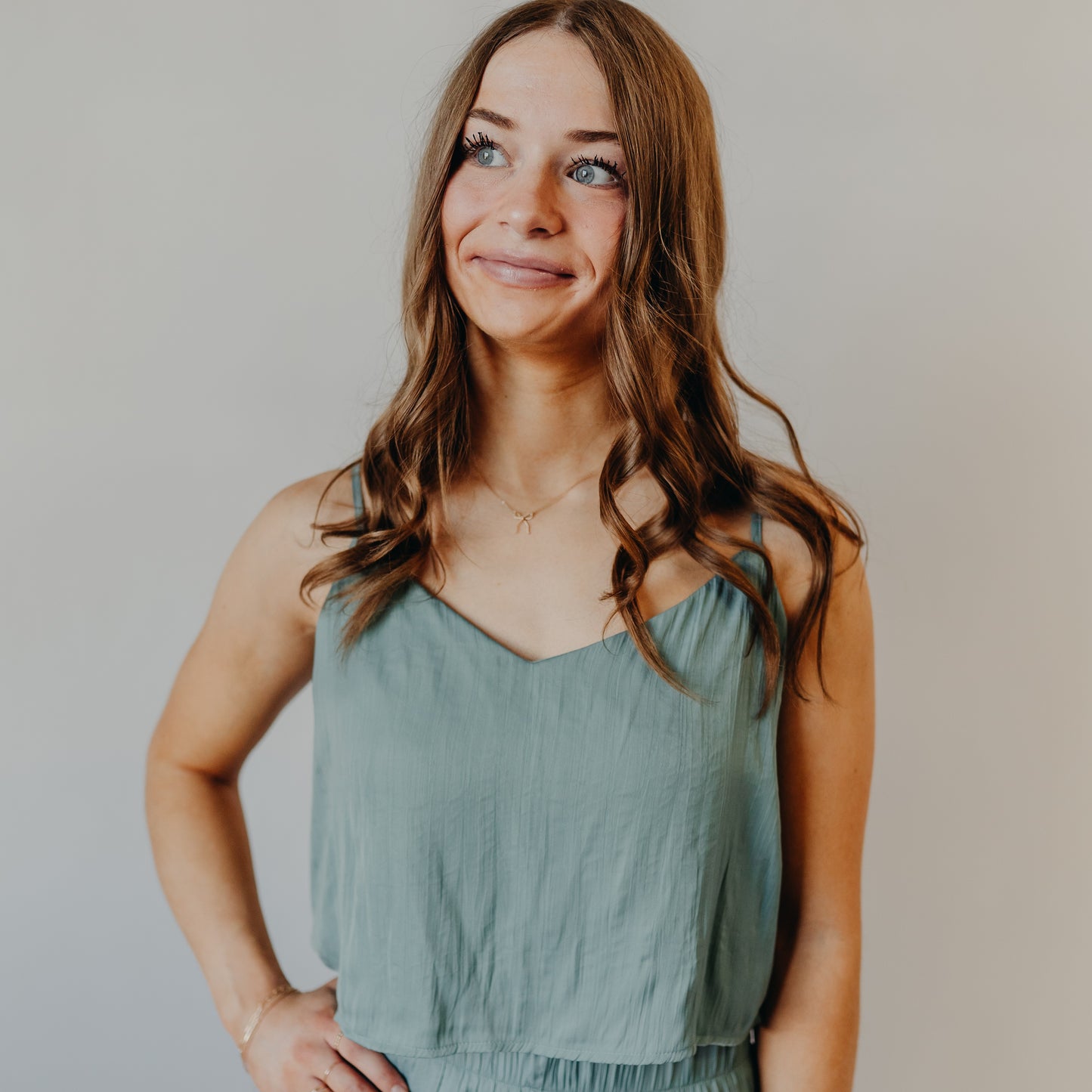 Z Supply | Fiore Crinkle Satin Tank