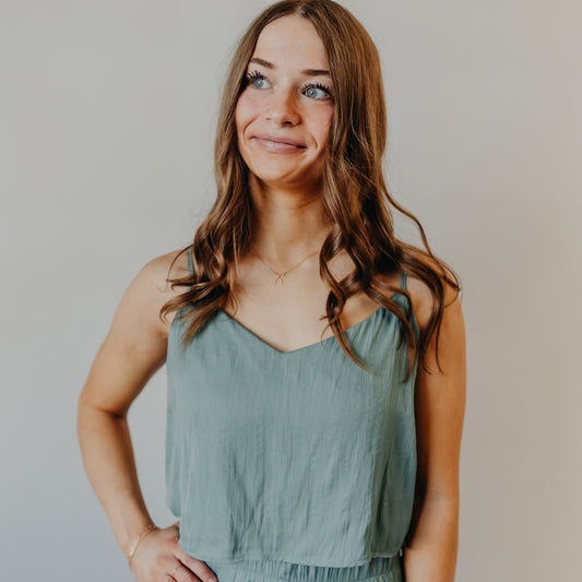 Z Supply | Fiore Crinkle Satin Tank