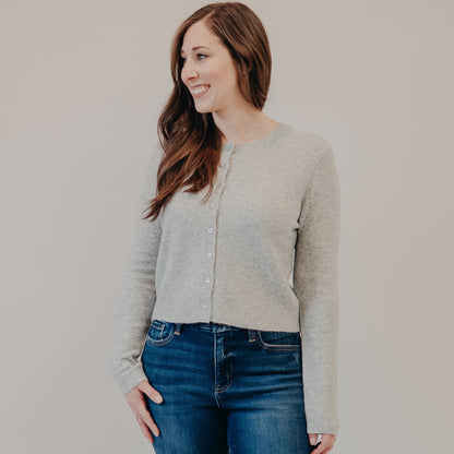 Z Supply | Medina Cardigan | Light Heather Grey