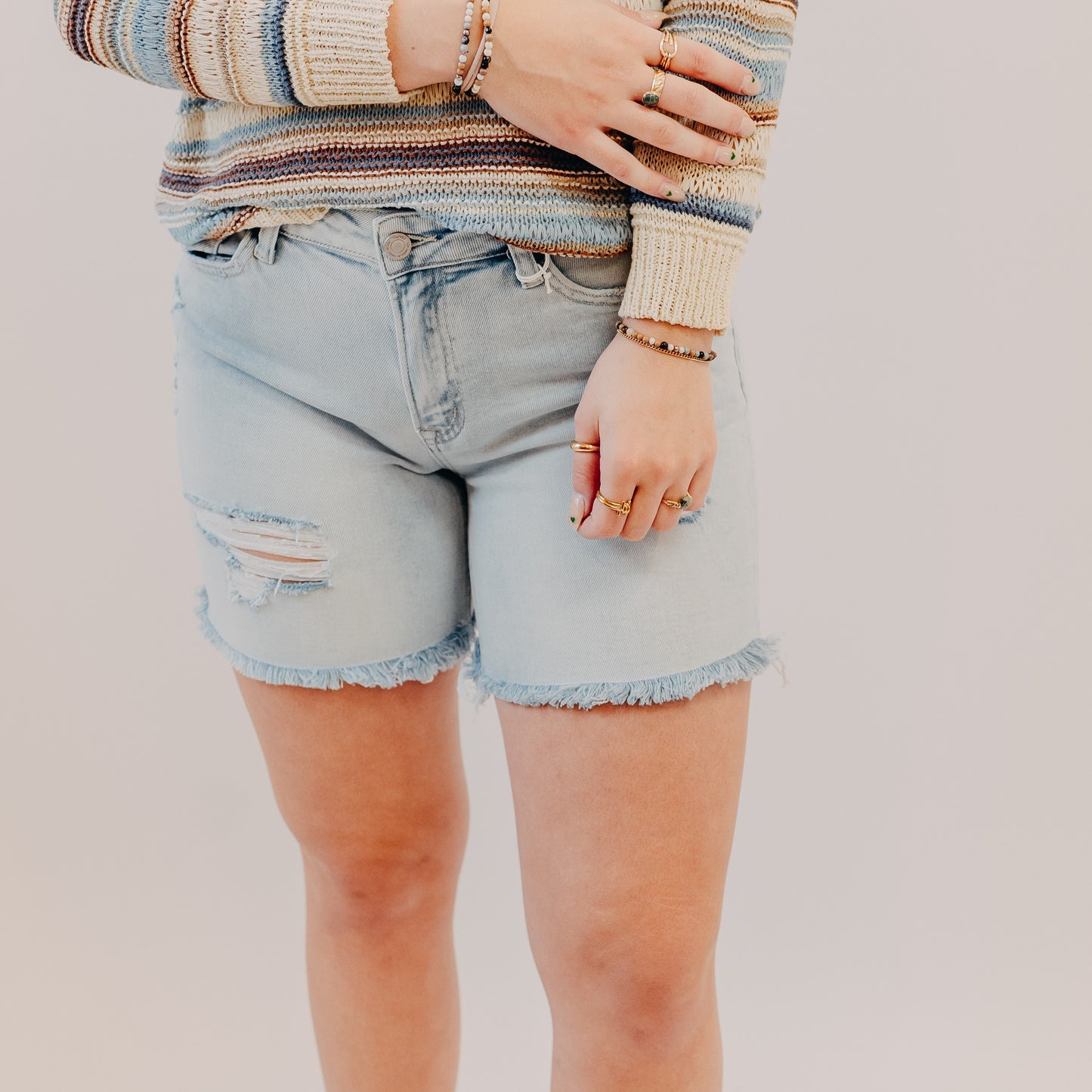 Vervet | Mid Rise Vintage Midi Shorts | Appreciation