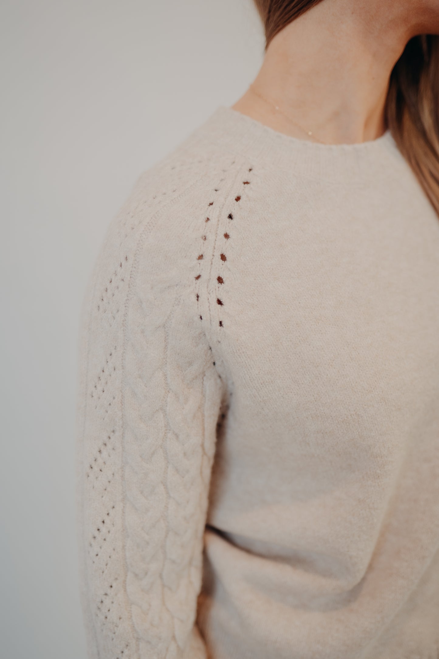 Thread & Supply | Zoey Sweater | Heather Frappe