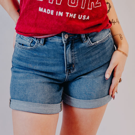 Vervet | Super High Rise Shorts | Aspire