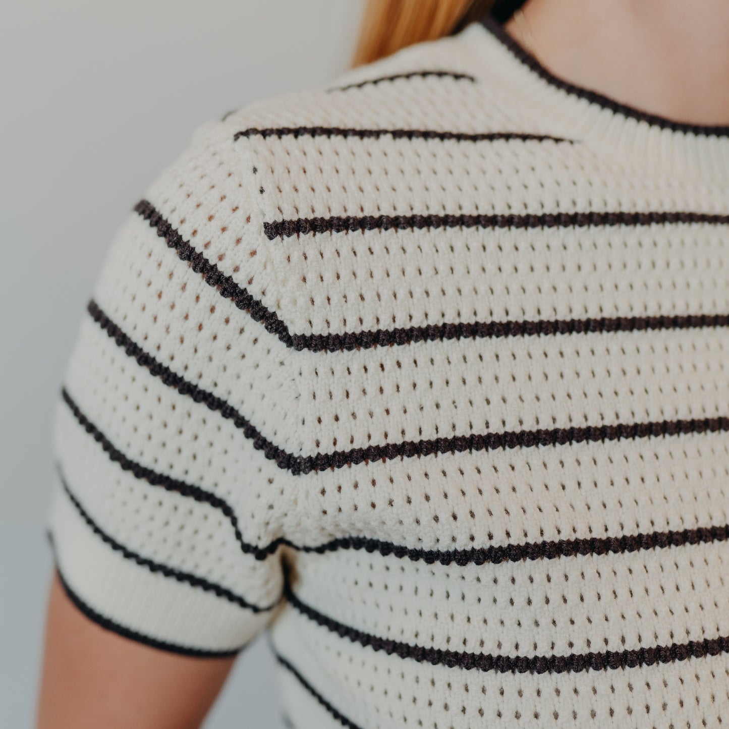 Thread & Supply | Kittie Sweater | Ivory Brown