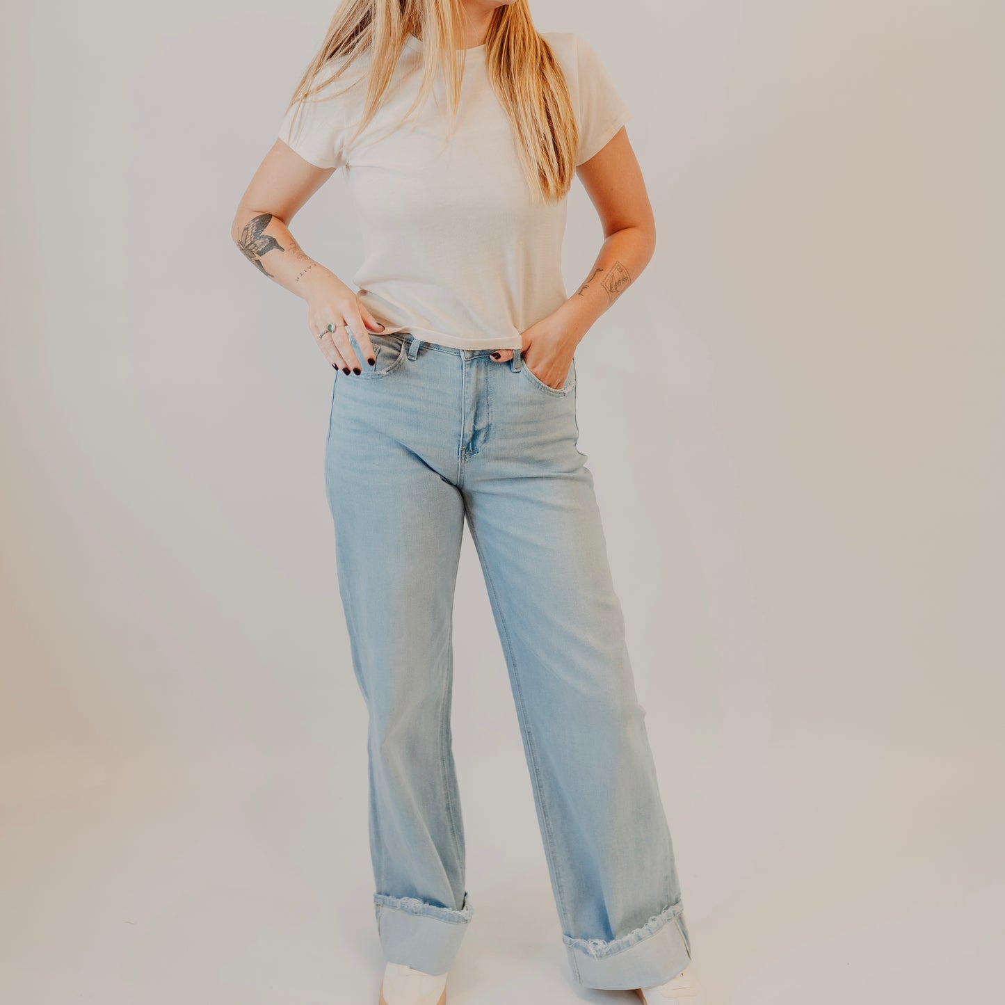 Flying Monkey | Super High Cuffed Baggy Wide | Intrepid