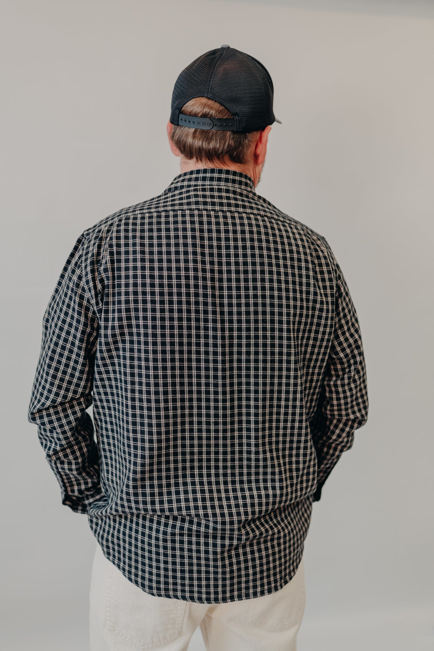 The Normal Brand | Nikko Classic Button Up | Black Plaid