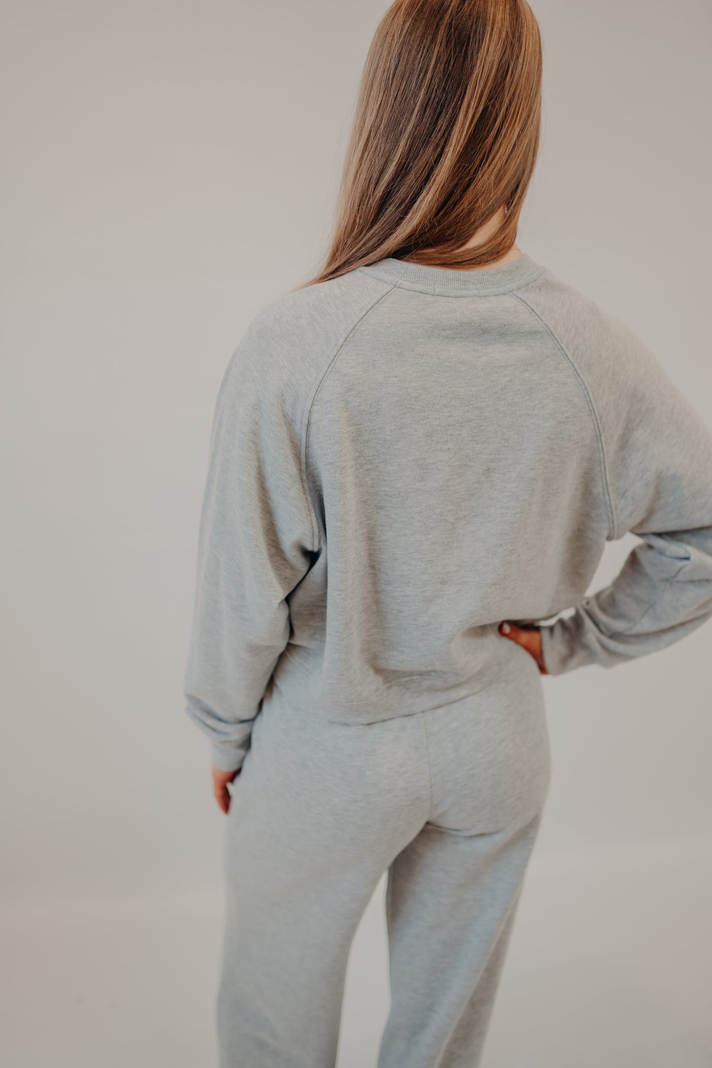 Z Supply | Crop Out Sweatshirt | Classic Heather Grey