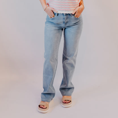 Vervet | High Rise Slim Wide | Convenient