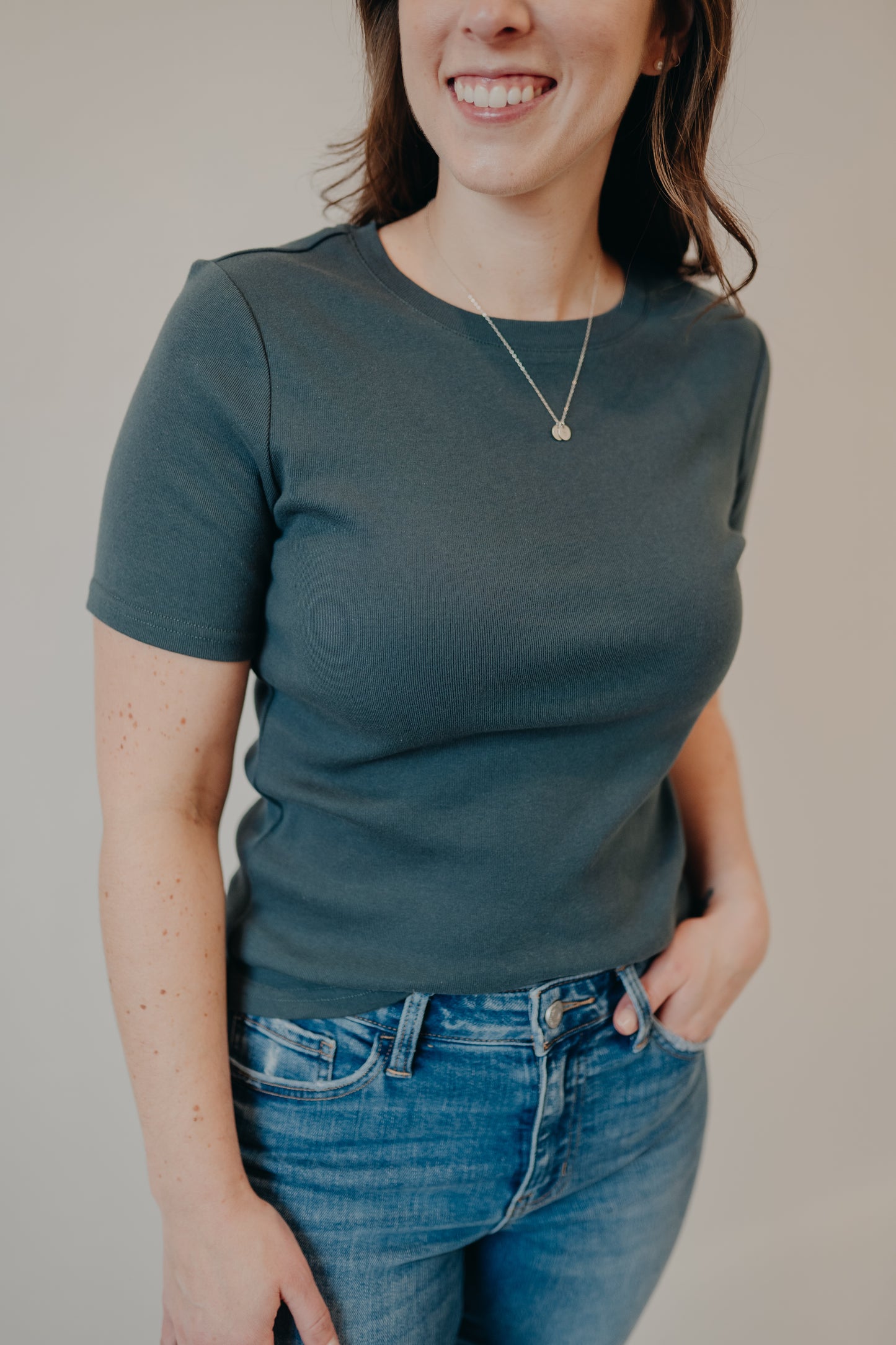 Thread & Supply | Sammie Tee | Dark Spruce