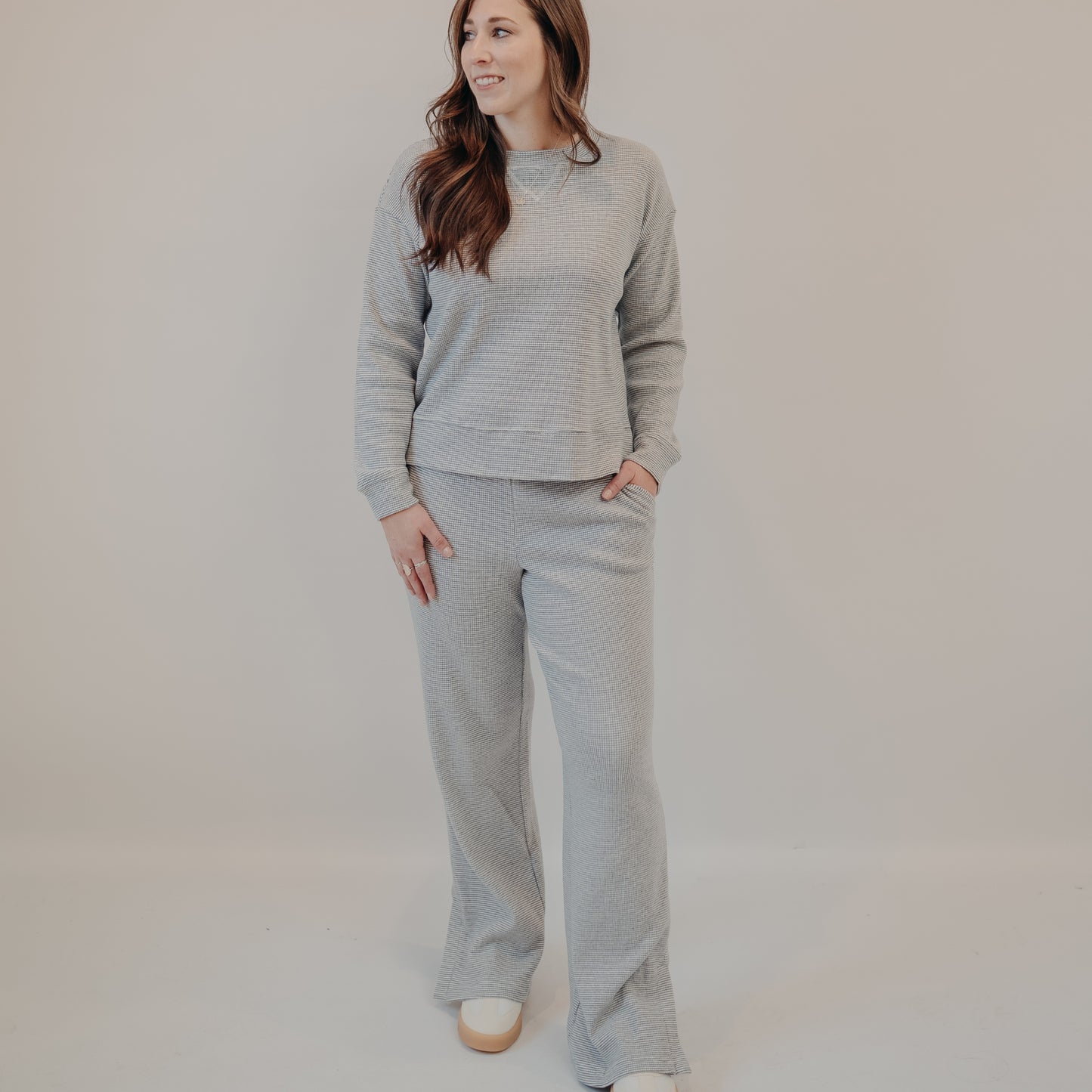 Thread & Supply | Blaine Top | Cloud Charcoal