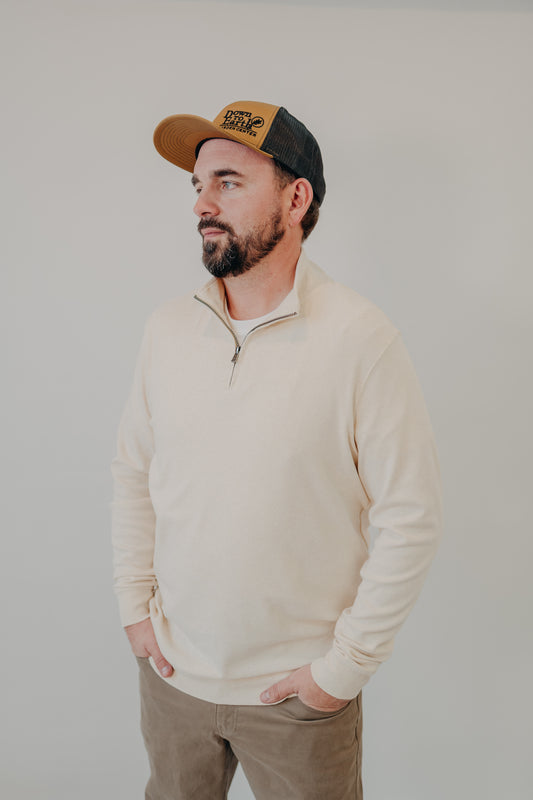 The Normal Brand | Puremeso Weekend Qtr Zip | Fossil