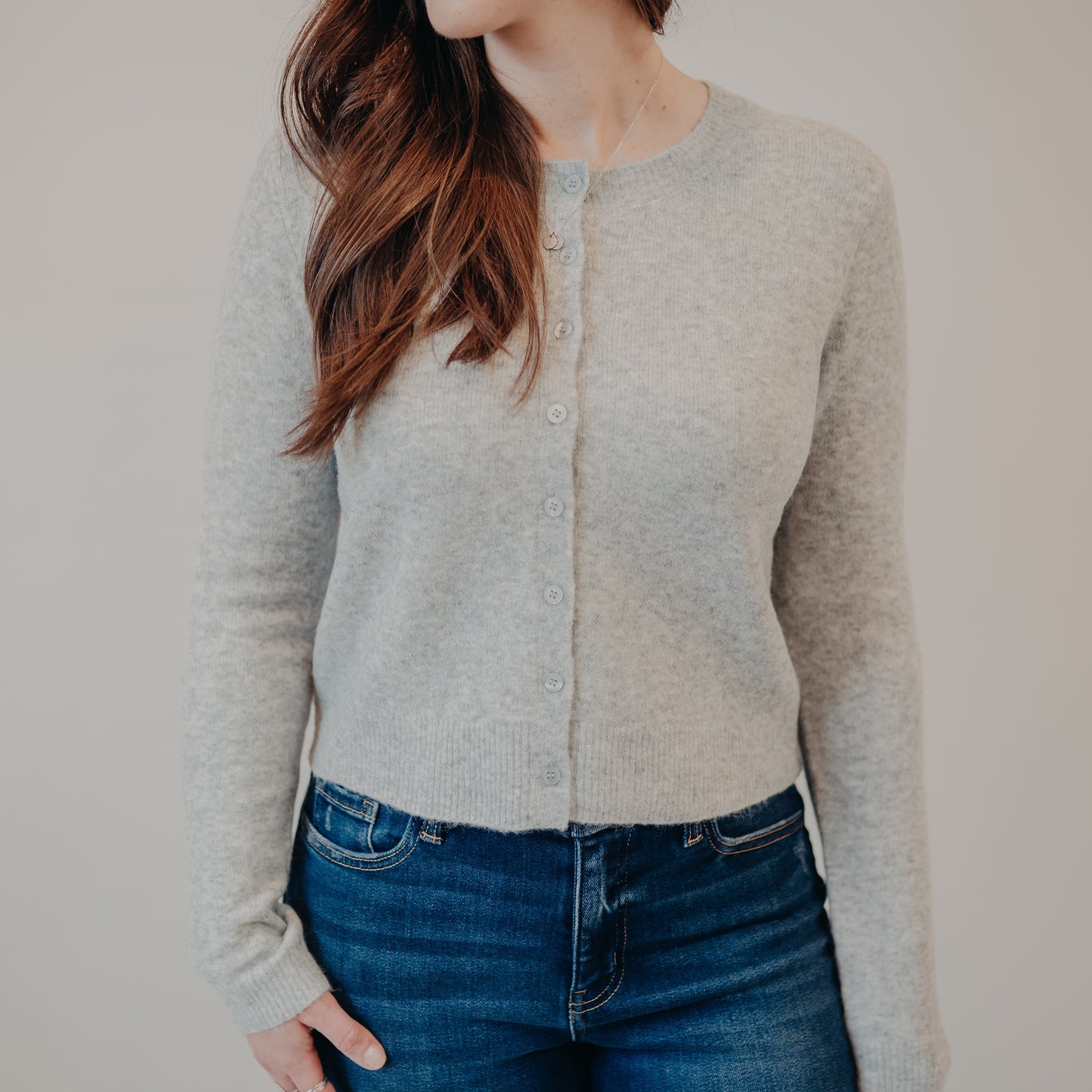 Z Supply | Medina Cardigan | Light Heather Grey