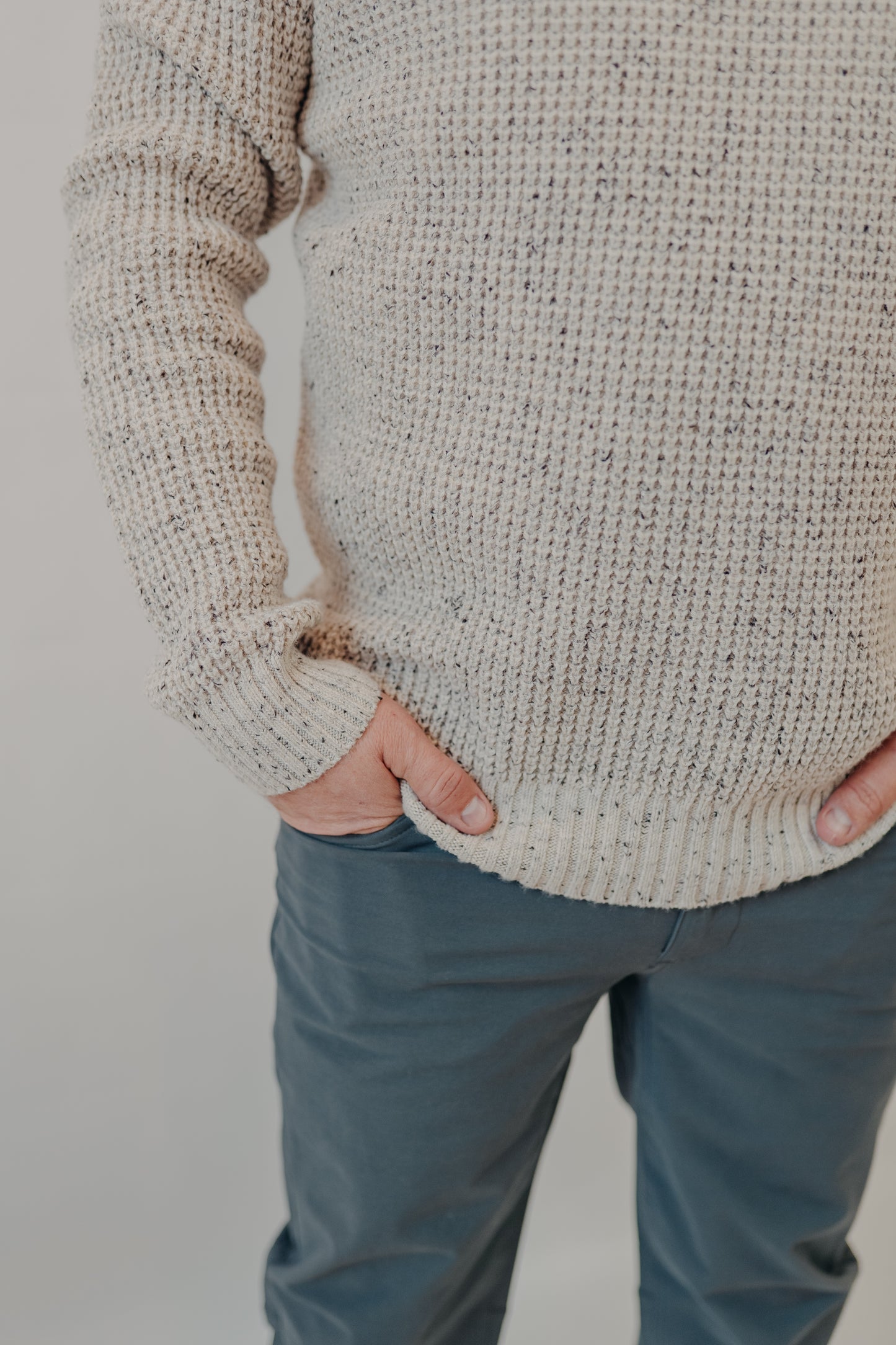 The Normal Brand | Seawool Nep Crew | Cream