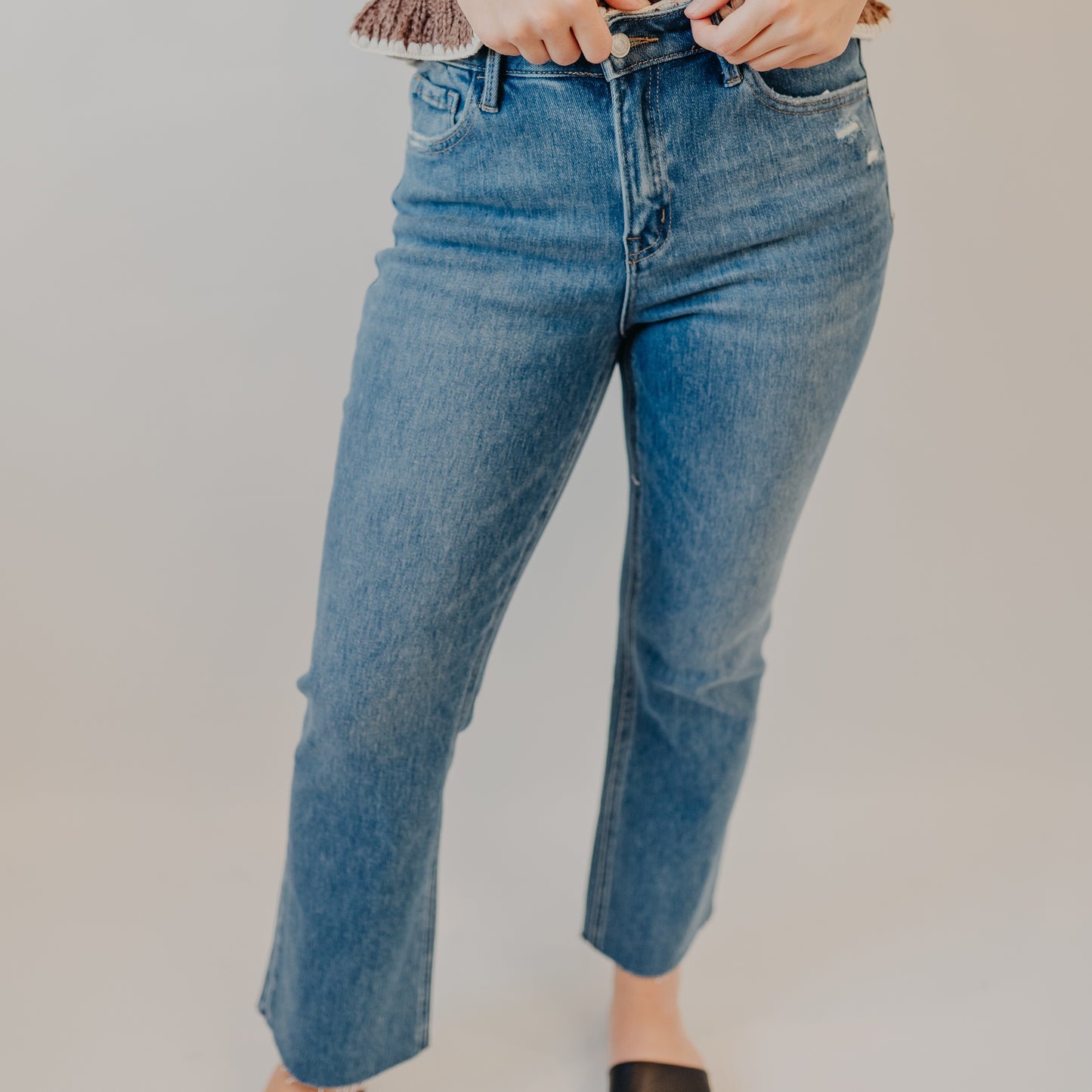 Flying Monkey | High Rise Ankle Bootcut | Vibrantly