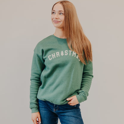 Oat Collective | Christmas Sweatshirt | Heather Forest
