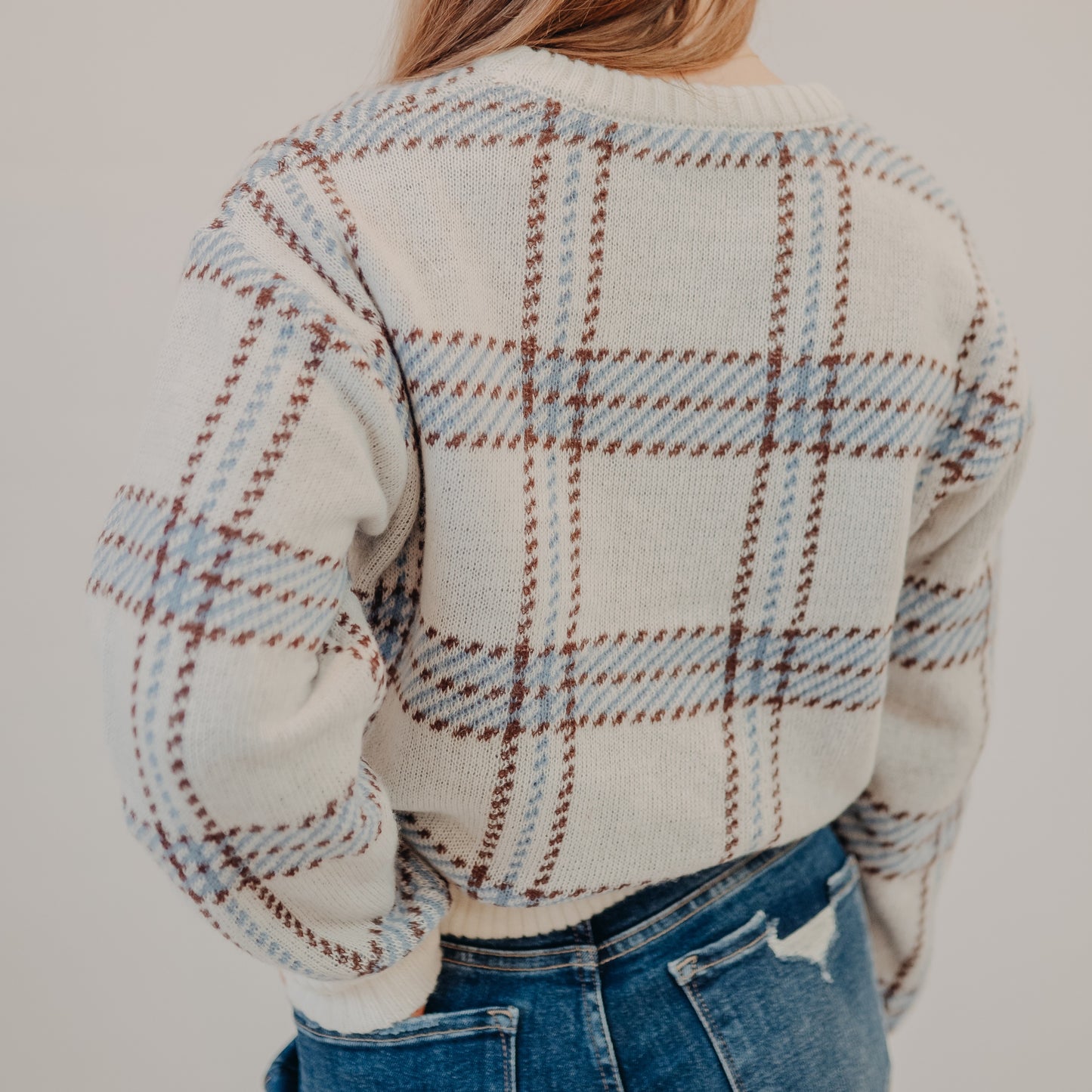 Z Supply | Junction Plaid Sweater | Natural