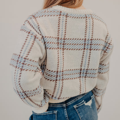 Z Supply | Junction Plaid Sweater | Natural
