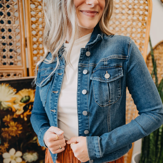 Amelia Jacket - Dark Stone