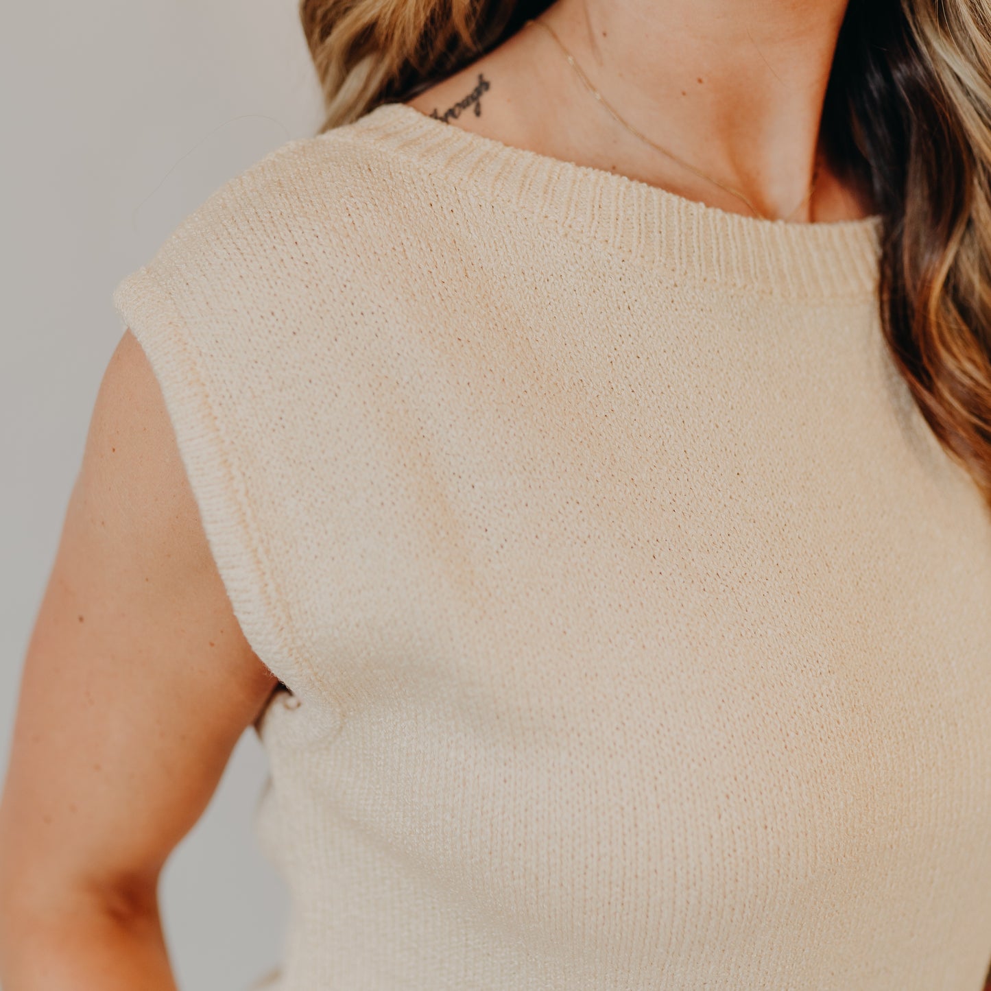 Gilli | Slouchy Knit Top | Cream