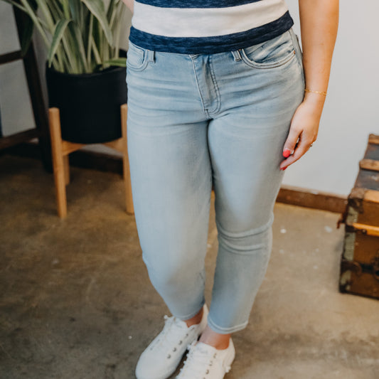 The Normal Brand | Hi Rise Ankle Simmer Jean