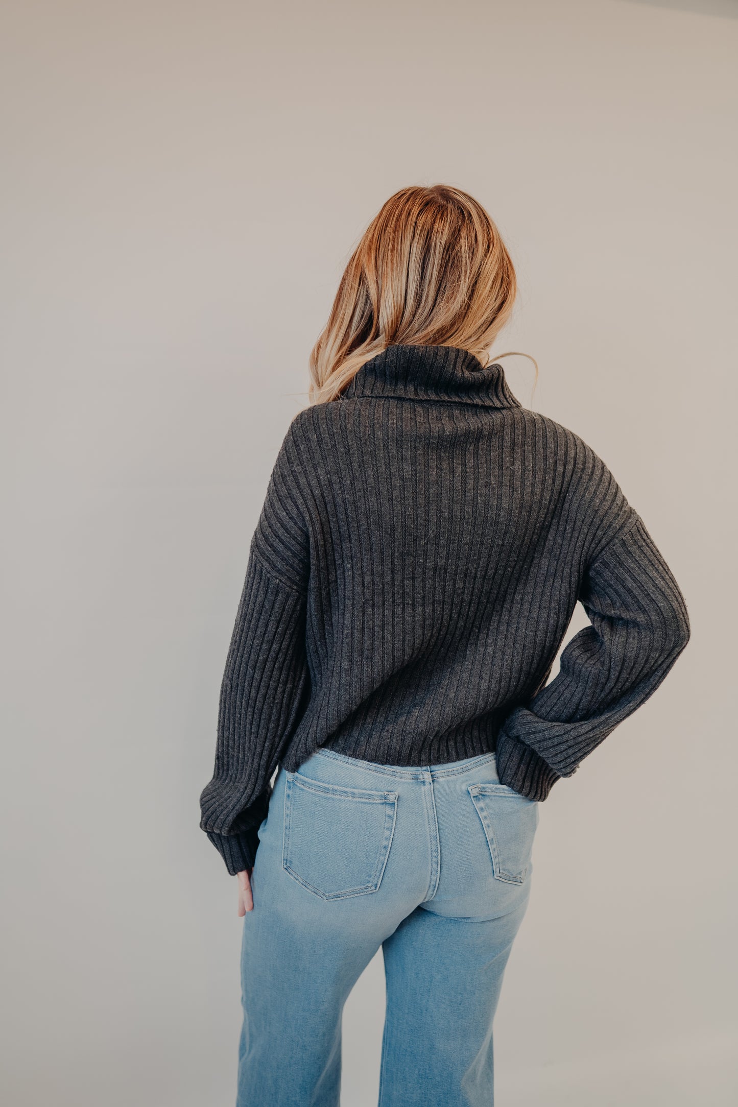 Thread & Supply | Virginia Sweater | Heather Charcoal