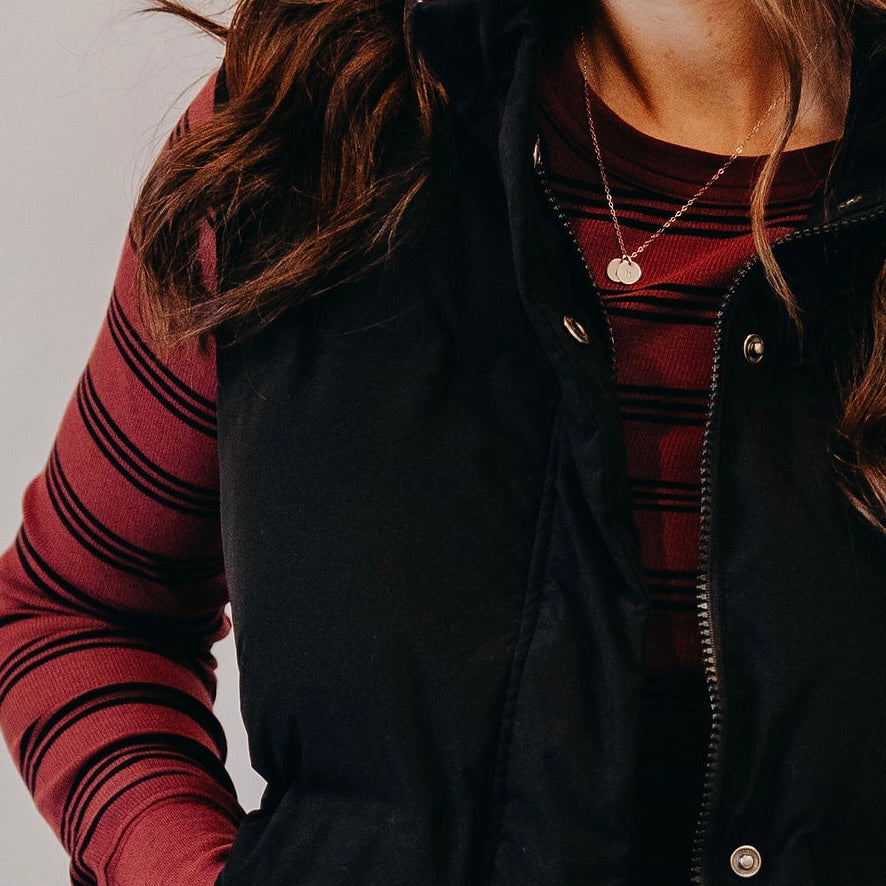 Thread & Supply | Aspen Vest | Black