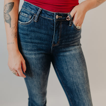 Vervet | High Rise Slim Straight | Day Dream