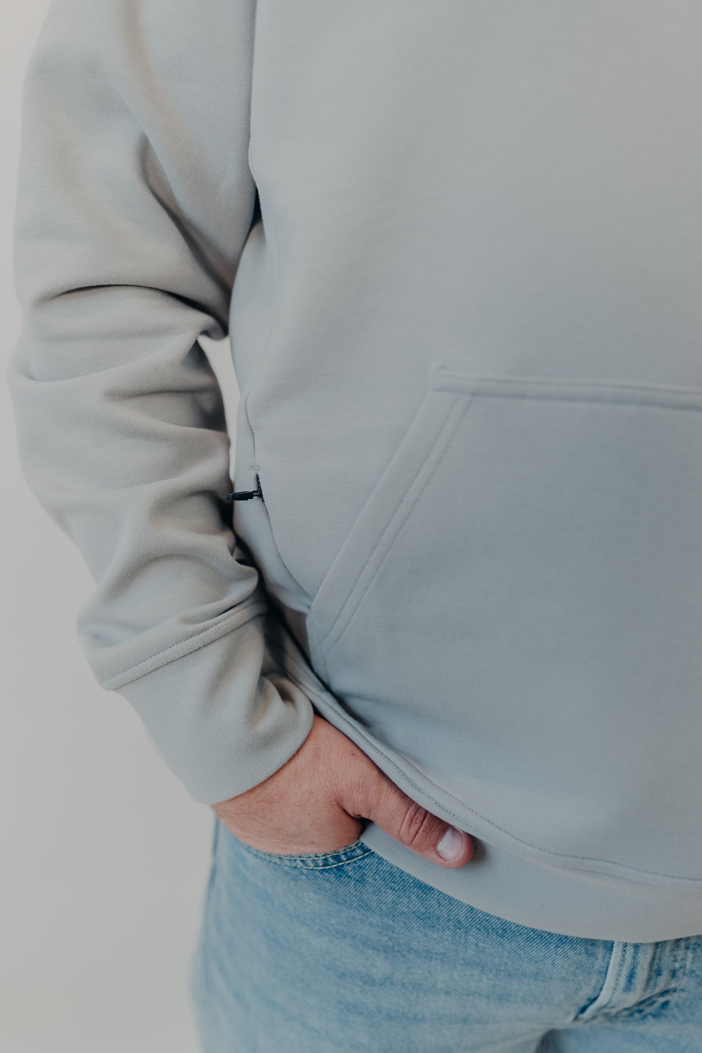 Ten Thousand | Midweight Tech Fleece Hoodie | Med Grey