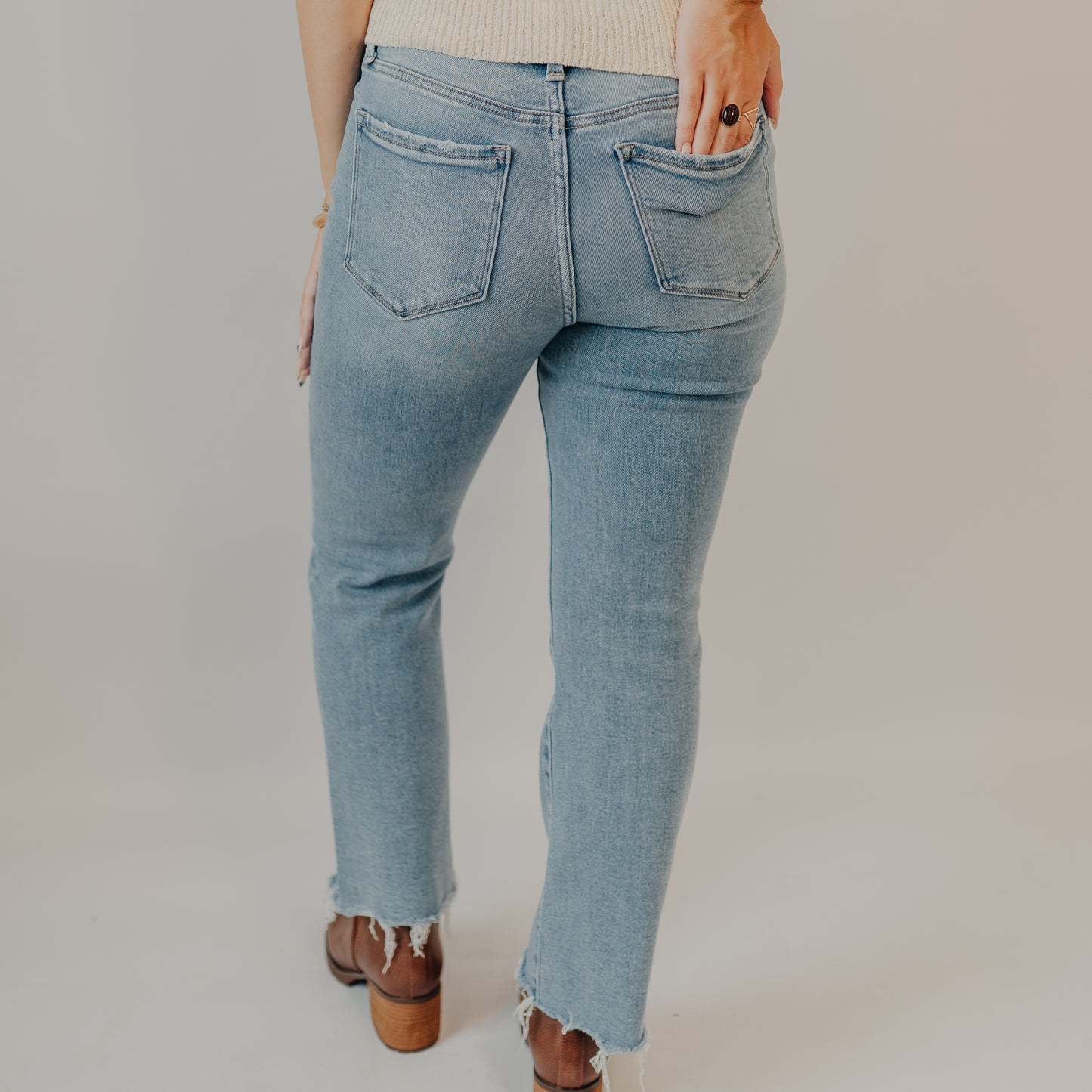 Vervet | High Rise Kick Flare | Stirringly