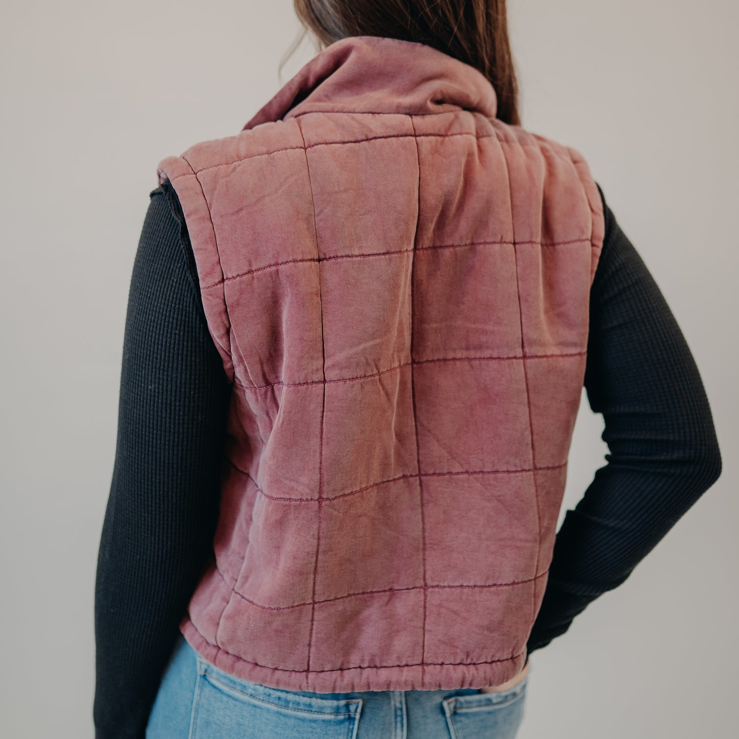 Thread & Supply | Brina Vest | Crushed Berry