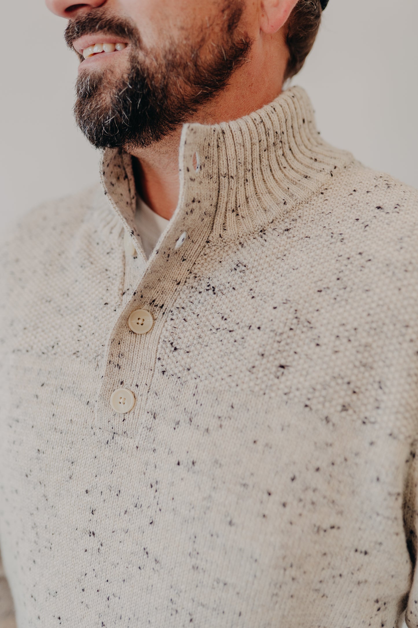 The Normal Brand | Seawool Nep Popover | Cream