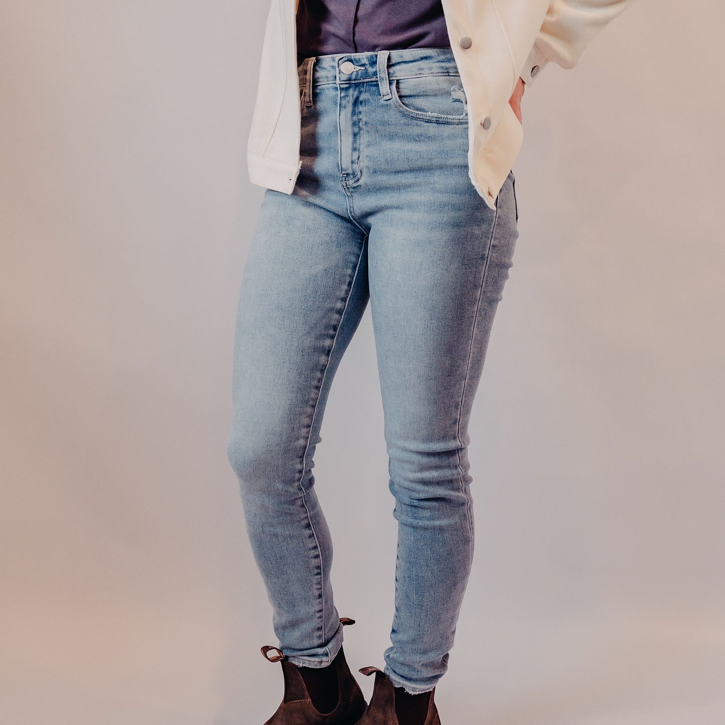 Lovervet | High Rise Ankle Skinny | Figure You Out