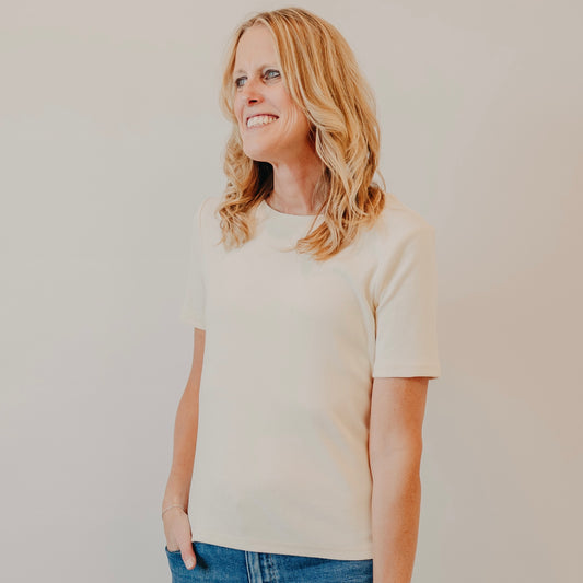 Thread & Supply | Sammie Tee | Off White