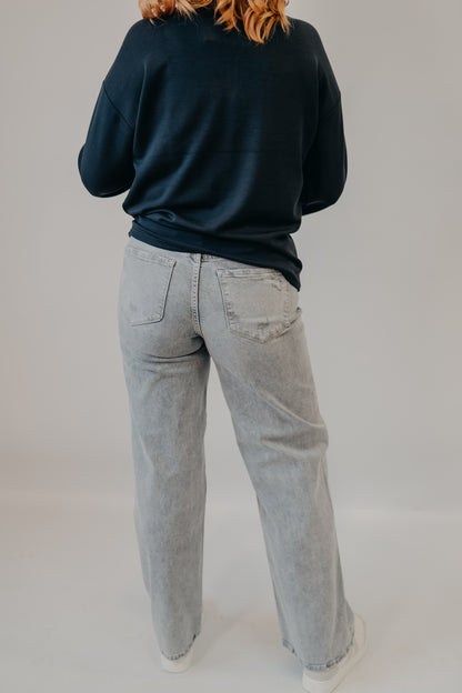 Flying Monkey | High Rise Wide Leg | Clementine