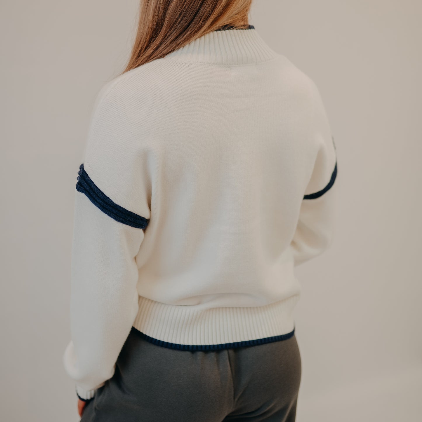 Thread & Supply | Lanette Jacket | Ivory Navy