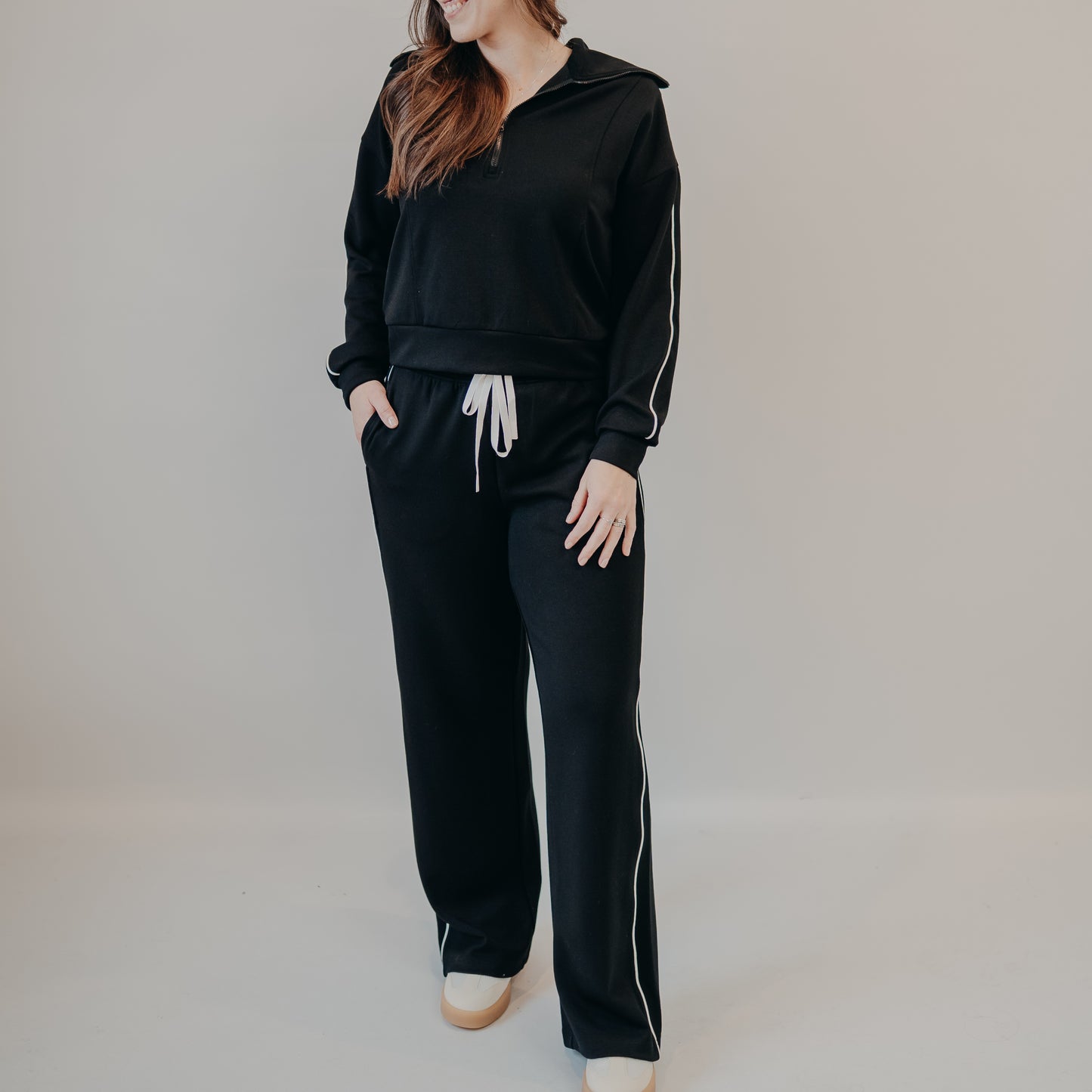 Thread & Supply | Regalia Pullover | Black Ivory