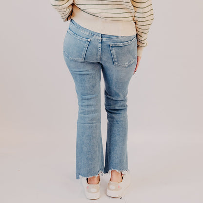 Vervet | High Rise Kick Flare | Perfectly