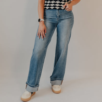 Flying Monkey | High Rise Cuffed Wide | Westbury