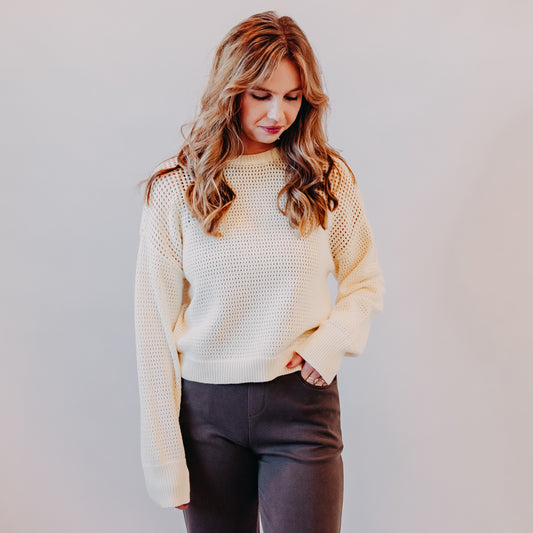 Thread & Supply | Jasmine Sweater | Off White